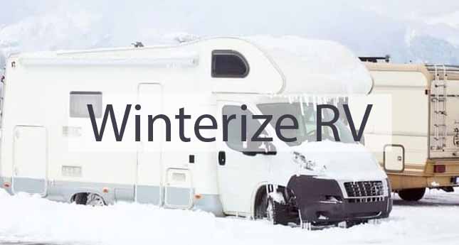 Winterize RV
