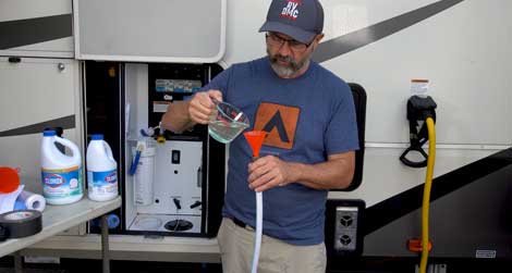 Using Bleach In Your RV Black Tank