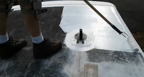 How To Coat A Rubber RV Roof