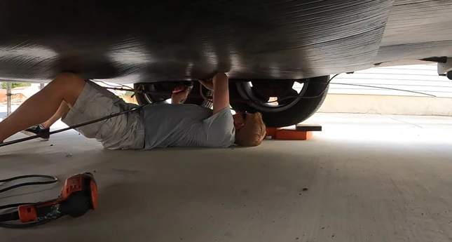 How to Repair Sagging Underbelly of RV
