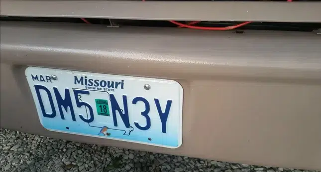 RV License Plates