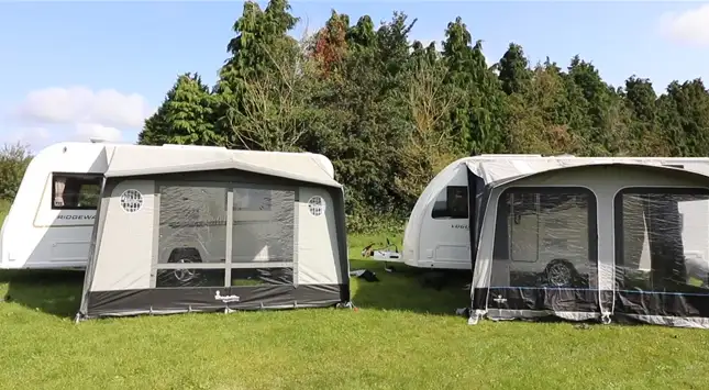 Can You Sleep in A Caravan Awning