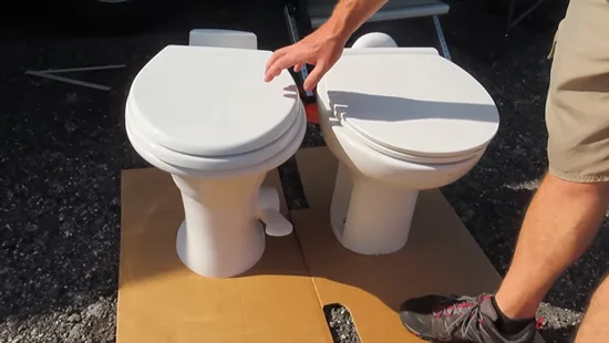 Differences between Dometic RV Toilet 310 and 320