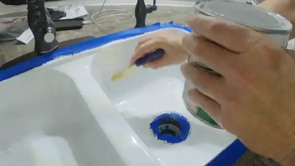 Caring for a Painted Plastic RV Sink
