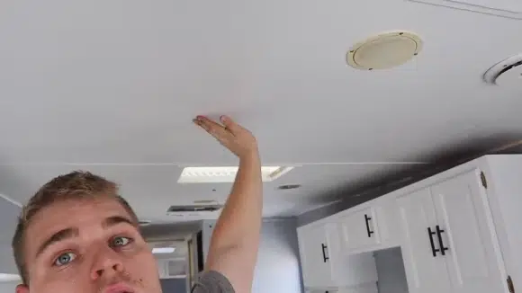 Cleaning and Prepping the Ceiling