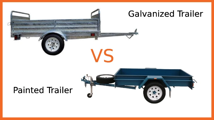 Galvanized vs Painted Trailer