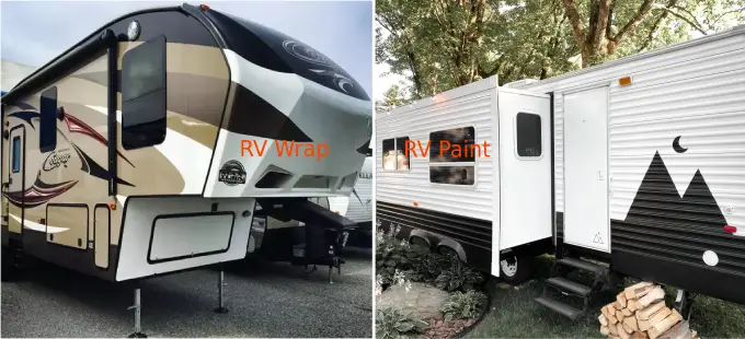RV Wrap vs Paint