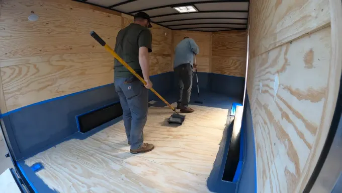 Should I Paint My Enclosed Trailer Floor