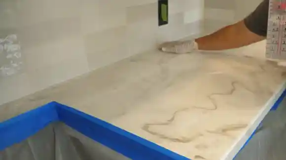 Can You Paint Over the Laminate Countertops in the RV