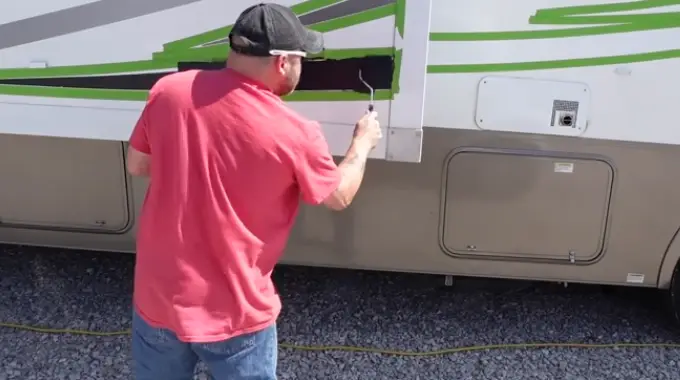 Can You Paint RV With A Roller