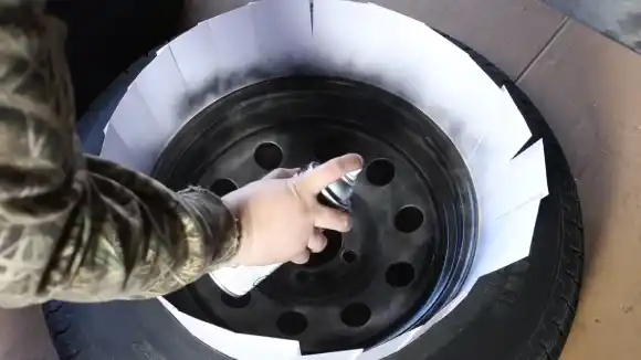 Painting Trailer Wheels and Plastic Trailers