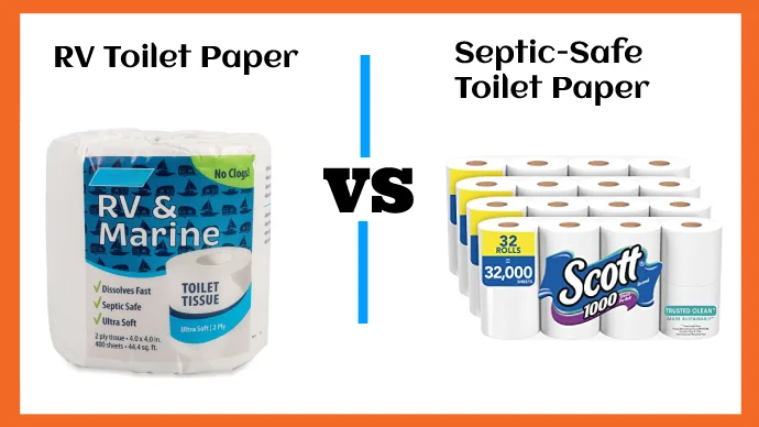 RV Toilet Paper Vs Septic Safe