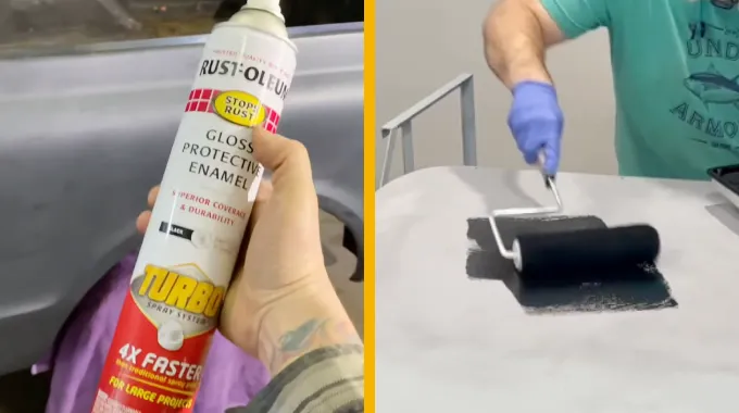 Spray Paint in A Can Vs Roll for Trailer: 9 Differences