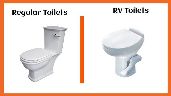 The Differences Between Regular and RV Toilets