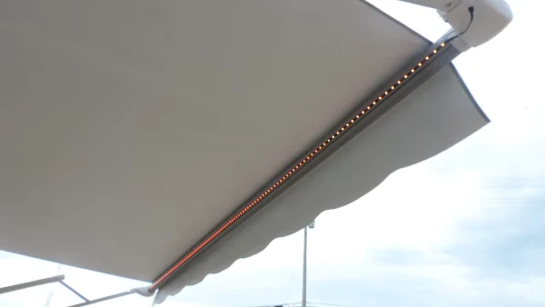 Attach the LED Strip to Your RV Awning Roller