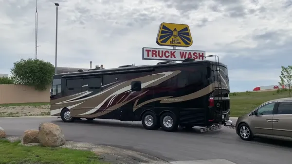 Can I Wash My RV at a Truck Wash