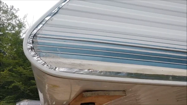 Can I use bleach to clean my RV's white rubber trim