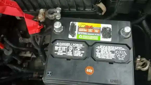 Disconnect the Negative Terminal of the Battery from the RV