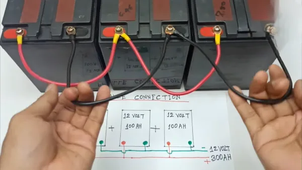 How long does it take for RV batteries to equalize in parallel