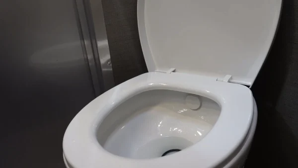 How much weight can a floating RV toilet handle