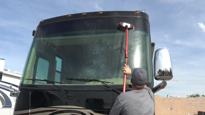 How to Clean Bugs Off RV Windshield