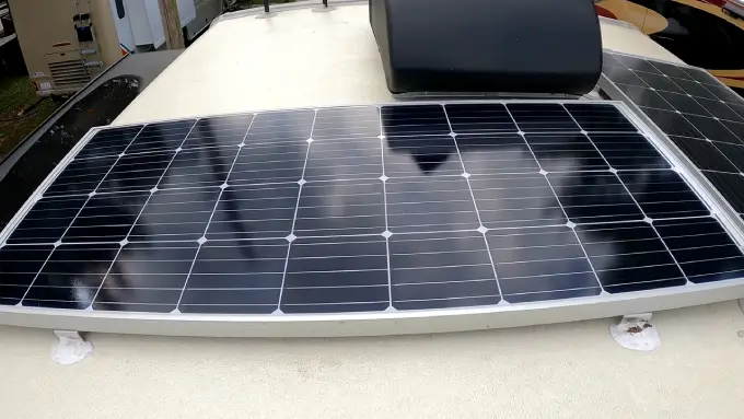 How to Clean Solar Panels on RV Roof