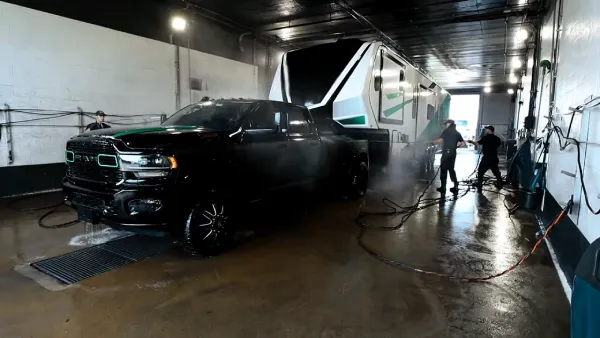 How to Wash an RV at a Truck Wash