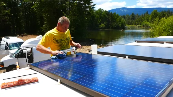 Maintenance Tips After Cleaning RV Roof Solar Panels