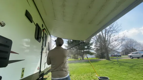 Will Bleach Hurt an RV Awning