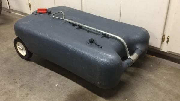 Transporting a Portable RV Waste Tank