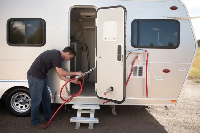 how to bypass hot water heater in rv