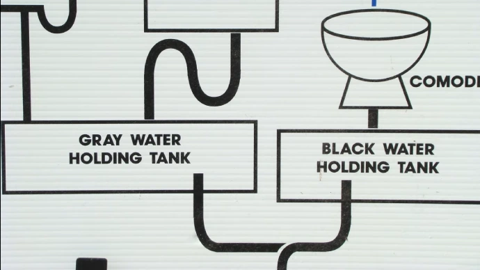 why do rvs have separate black and grey water tanks