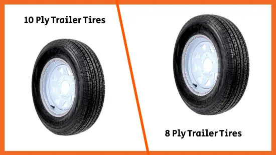 How long do 10-ply & 8 Ply trailer tires last