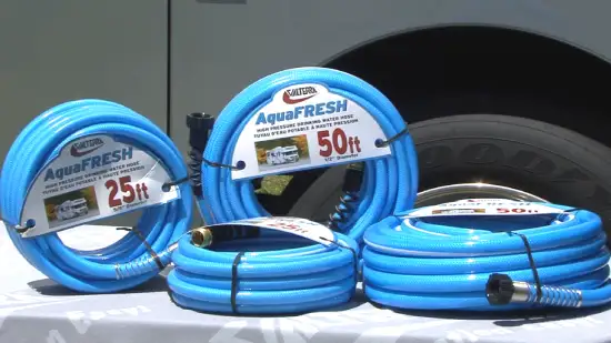 How often do you need to replace the RV fresh water hose