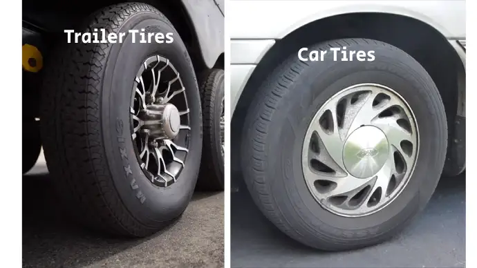 Trailer Tires vs Car Tires