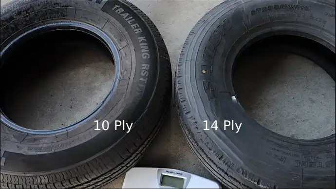 10 Ply vs 14 Ply Trailer Tires