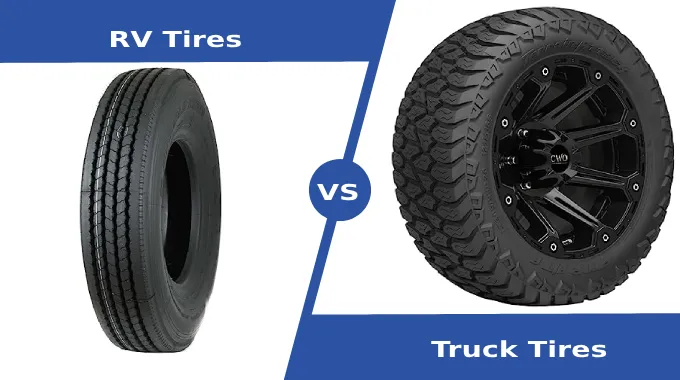 RV Tires vs Truck Tires: 9 Differences