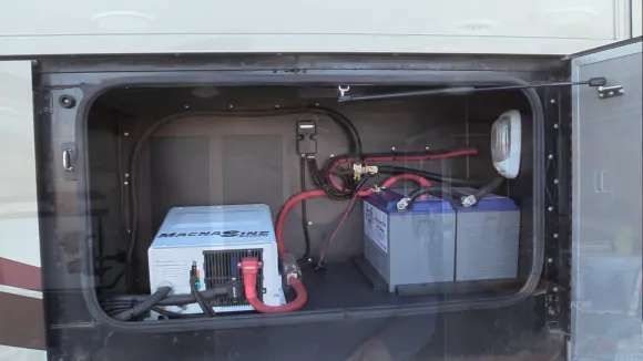 What happens if you use a 12V charger on a 6V battery in your RV
