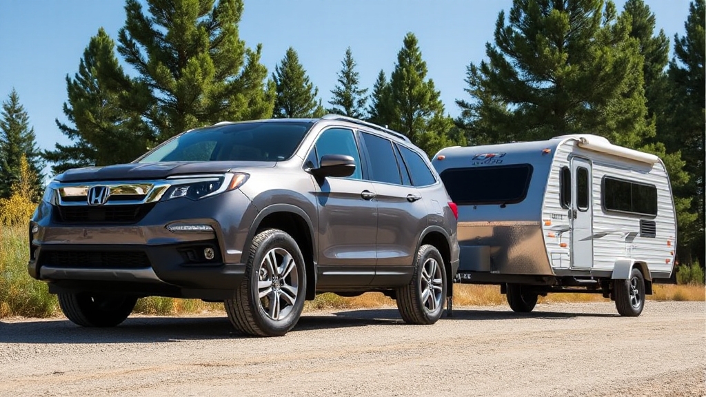 can a honda pilot pull a camper