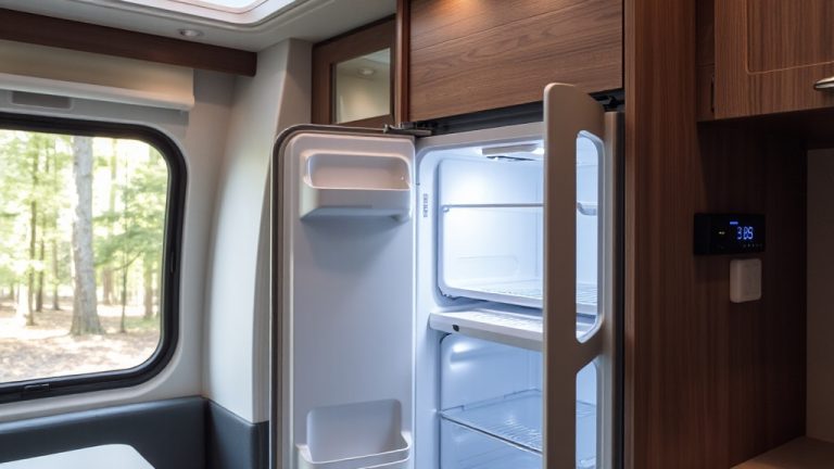 should i leave my rv refrigerator on all the time