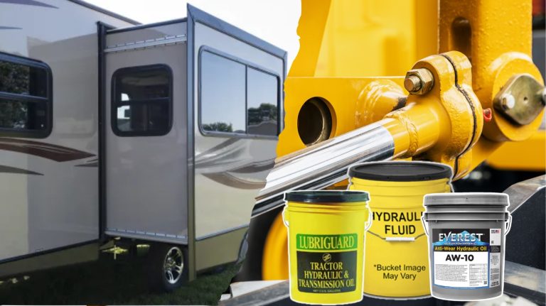 what kind of hydraulic fluid for rv slides