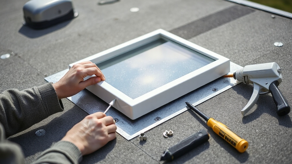 How to Install RV Skylight – Secure The Frame Like a Pro