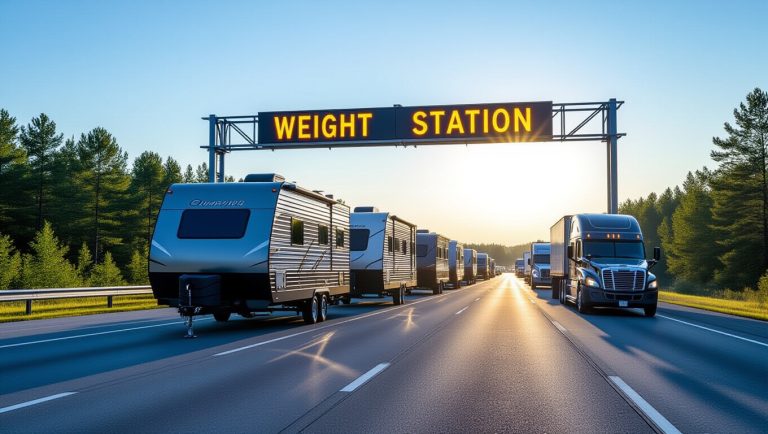 Do Campers Have to Stop at Weigh Stations