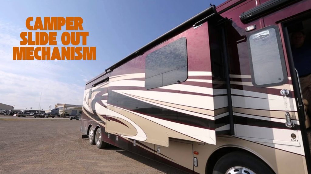 camper slide out mechanism