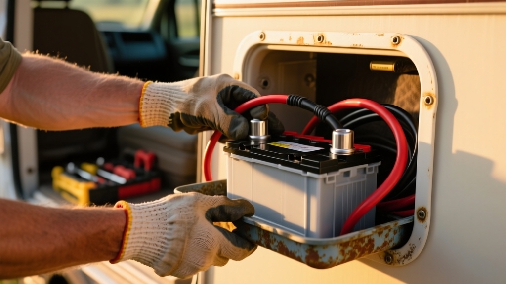 replacing rv batteries safely