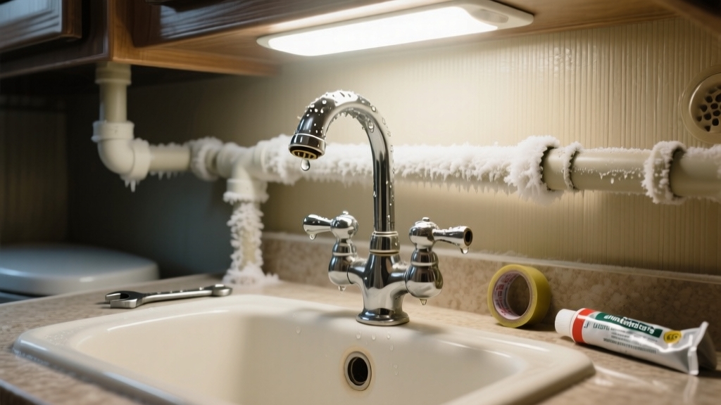 Why My Bathroom Faucet Doesn’t Work After Dewinterizing RV?