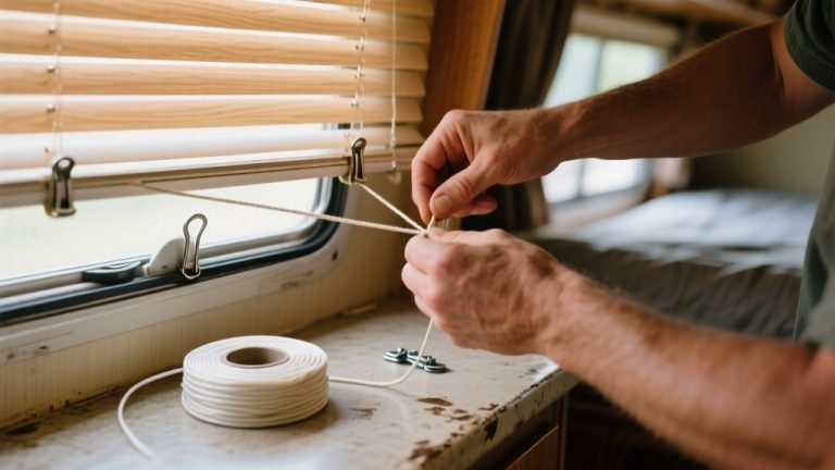 How to Fix Camper Blinds
