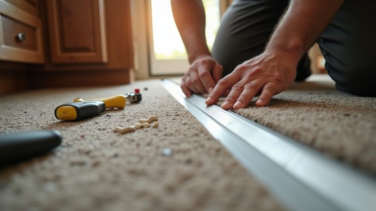 how to install carpet in rv