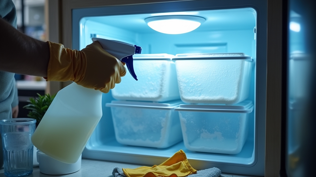 Applying Bleach Solution for Disinfection