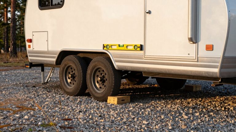 Best Way to Level a Travel Trailer